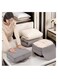 2 Pieces Travel Luggage Organizer for Carry On Luggage, Space Saving Compression Storage Bags for Clothes Organizer Travel and Home Use (Grey)