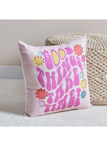 Box Hermione Play Date Good Things Cotton Duck Filled Cushion 40 x 40 cm