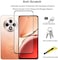 For Oppo Reno12 F Screen Protector, Full Curved Tempered Glass [Full Adhesive][Full Coverage] [Bubble-Free] [Anti Scratch] HD Clear High Responsive for Oppo Reno12F Black
