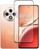 For Oppo Reno12 F Screen Protector, Full Curved Tempered Glass [Full Adhesive][Full Coverage] [Bubble-Free] [Anti Scratch] HD Clear High Responsive for Oppo Reno12F Black