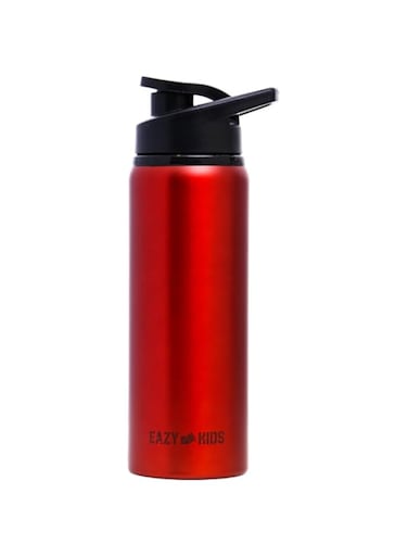 Eazy Kids - Stainless Steel Sports Water Bottle - Red, 700Ml