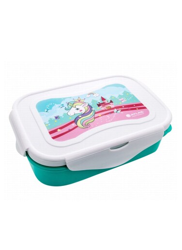 2-Compartment Lunch Box Multicolour