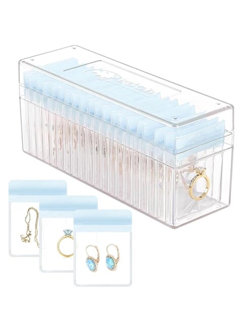 Buy HOMEHIVE Acrylic Jewelry Organizer, Clear Jewelry Organizer