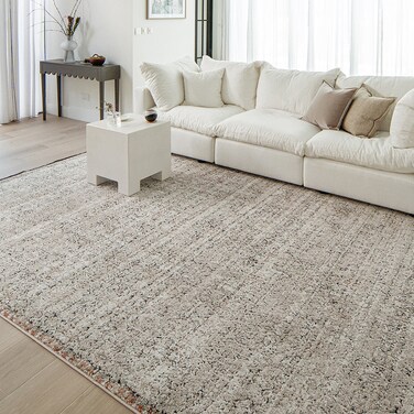 Sheldon Dune 240 x 170 cm Carpet Centre Home Designer Rug for Bedroom Living Dining Room Office Soft Non-slip Area Textile Decor