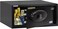 Rubik Hotel Safe Box, Digital Locker, Laptop Size Wide and Low Profile Steel Security Safe with Keys RB-CY200 (Size 42x20x37cm) Black

