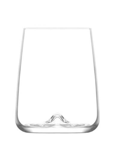 6 Pieces Terra Tumbler Set 475 Ml - Clear