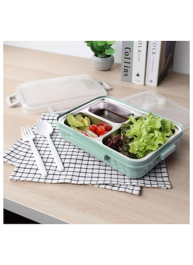 Lunch Box With 3 Compartment 850ml