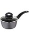 Bergner Orion Saucepan Induction, 16 Cm, Forged Aluminium, Induction Bottom, Grey Colour, Marble+ Coating, Bg8517Mbg