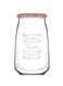 Tasty Jar With Metal Cover, 1000 Ml, Airtight, Leakproof