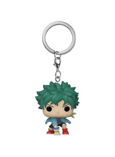 Funko Pop! Keychains: My Hero Academia (MHA) - Izuku Midoriya - (MHA) - Deku With Gloves Novelty Keyring - Collectable Mini Figure - Stocking Filler - Gift Idea - Official Merchandise - Anime Fans