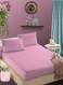 Faded Pink Extra Deep Pocket Bed Sheet Cotton 3 Piece Sheet Set 150x200+25cm