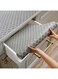 Ozone Shelf Liner for Kitchen Cabinets,(2 Rolls 30cm x 2m) Non-Adhesive Drawer Liners, Waterproof Non-Slip EVA Mats Thickened Cabinet Liners for Shelves, Refrigerator, Cupboard, Desk -Grey