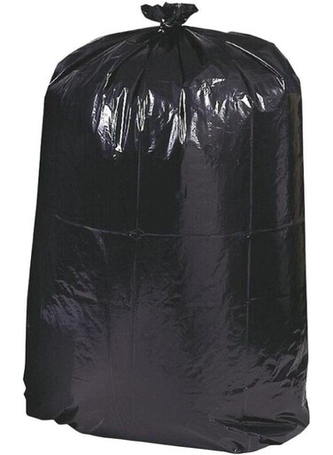Apex Trash Bag Garbage Bag 70Micron 90X110Mm Sized Heavy Duty Waste Bags For Lawn And Leaf Drawstring Home Or Industrial Waste Collection 1Kg Bundle Aprox 7 Bags