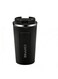 Stainless Steel Insulated Travel Coffee Mug &acirc;&euro;&ldquo; Double Wall Vacuum Thermal Tumbler with Lid, Leak-Proof, Black   For Car, Office &amp; Daily Use