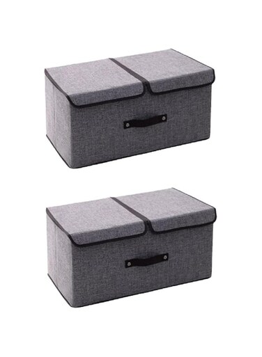 ALISSA Clothes Storage Bag Storage Bins For Clothes, Blankets, Comforters Home Blanket Luggage Zipper Organizer Bags (Style - C)