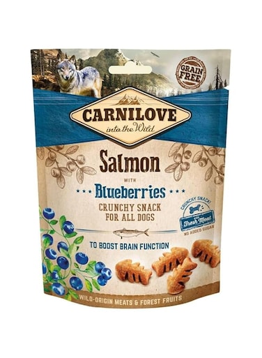 Carnilove Salmon with Blueberries Crunchy Snack for Dogs 200g