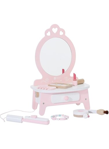 Classic World - Pink Dresser with Accessories