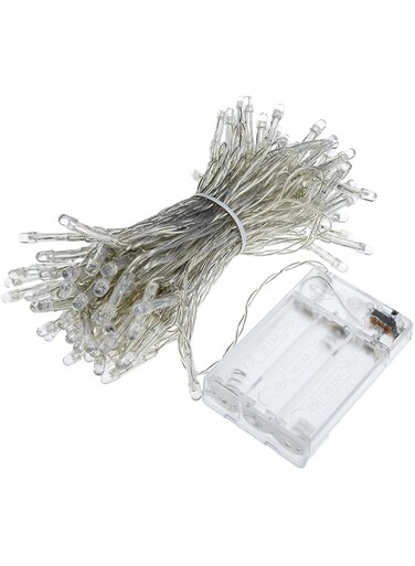 KASTWAVE Rosymoment Decorative 100 Led 10M Led String Light, For Party Decoration, Battery Operated, Multi-Color, Rosymoment, Multi-Colour, Lt-6366B