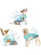 Dog Cooling Vest, Safe Dogs Cooling Vest for Summer Sun Protection Breathable Dog Cooling Jacket, Mesh Ice Vest for Small Medium and Large Dogs, Blue