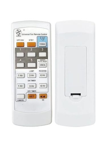 Universal Fan Remote Control, Remote Control Working And Compitable With All Types Of Celling Fan, Table Fan, Wall Fan, Stand Fan. Replacement Remote Control for Universal Fans