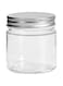 Mason Jars   Size: 7cm x 8.5cm - 250ml (8.5Oz)   Canning Jars   Jelly Jars with Regular Lids   Ideal for Jam, Honey, Wedding Favors, Shower Favors, and Baby Foods Clear Round Glass Jars with Lids