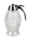 LIFE Bee Hive Acrylic Honey Syrup Dispenser Jar With Stand Clear
