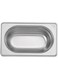 Ozti Stainless Steel GN Gastronorm Container, 1/9-100 mm, Silver