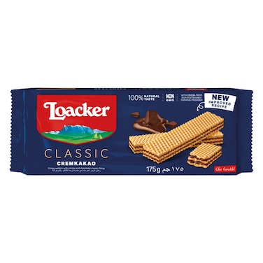 Loacker Classic Cremkakao Wafer, 175g