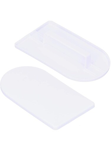 Salaty Fondant Smoother, Plastic Cake Polisher, Fondant Cake Enthusiast Fondant Cake for Household Commercial