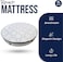 INFINI HOMES Premium High Density Foam White Round Mattress (230W X 230L X 30H)