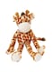 MULTIPET Swingin 19-Inch Large Plush Dog Toy with Extra Long Arms and Legs with Squeakers