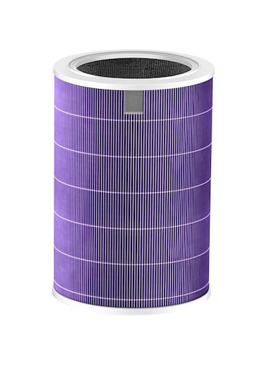 PINREK M8R-FLH Replacement Filter Compatible with Xiaomi Mi Air Purifier 3C 3H 3, 2C 2H 2S, Pro, H13 True HEPA and Activated Carbon - Removes PM2.5 Pollen Dust Odours VOC Smell Anti-Formaldehyde