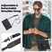 Case for Samsung Galaxy Tab A9 8.7 Inch 2023 Model (SM-X110/X115/X117) With Screen Protector &amp; 360 Degree Swivel Kickstand &amp; Hand Shoulder Strap Case for Galaxy Tab Tab A9 8.7 inch-Black