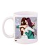 Girls Printed Coffee Mug White/Grey/Green 11ounce