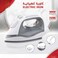 1800W Steam Electric Iron with 250ml Tank, Non-Stick Soleplate, Adjustable Temperature Control