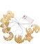Hilalful LED Small Lantern And Crescent Fairy String Lights - Warm White, 1.65m with 10 Lights