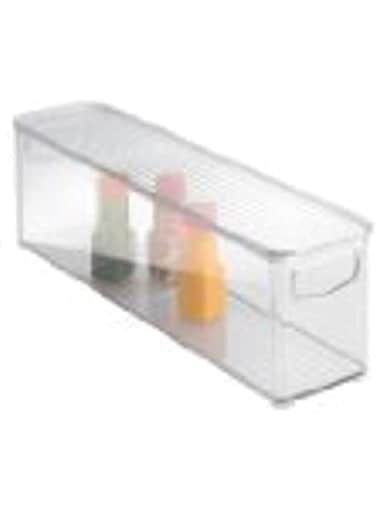 InterDesign Fridge Plastic Storage Organizer 16" x 6" x 5" Multi 64630