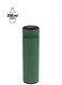 Insulated Antislip Designed Smart Flask with LCD Screen Temperature Display Green 500ml