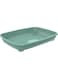 Moderna Arist-O-Tray-Cat Litter Tray 36.7 x 27.1 x 6.2 cm-Green