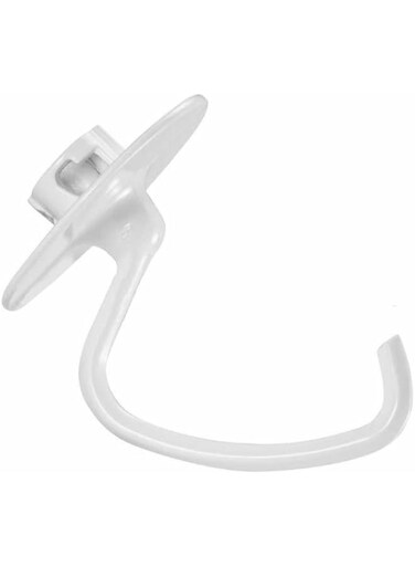 THE WHITE SHOP K45DH Dough Hook for KitchenAid Mixer, Coated Dough Attachment for KitchenAid K45 K45SS KSM90 KSM150 Tilt-Head Stand Mixers, 4.5/5.0 Quart Bowel/A
