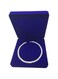 (Royal Blue for Pearl Necklace) - Junning Wedding Jewellery Sets Velvet Box Necklace Gift Display Case Storage Holder (Royal BlueFor Pearl Necklace)