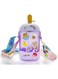 Water Bottle Ice Cream Water Bottle for Girls, Cute Popsicle Water Bottles with Straw and Adjustable Shoulder Strap, Popsicle Cup for Outdoor Sports Travel, Leakproof, BPA-Free, 14 oz