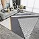 7mm 950g ultra crystal velvet 3D printed carpet 80*120 CM