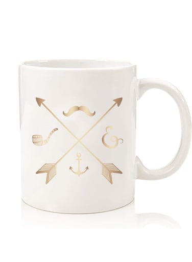 Premium Quality Two Sided Printed Coffee Mug Tea Cup For Home Office, Kids Men Women Signs