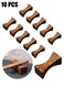 10 Pcs Wooden Chopstick Rests and Utensil Holders &acirc;&euro;&ldquo; Natural Wood Stand Set for Chopsticks, Spoons, Forks, and Knives &acirc;&euro;&ldquo; Ideal for Home, Hotel, and Restaurant Use