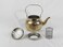 Teapot with Removable Infuser, 2L Stainless steel Coffee &amp; Tea Pots - Perfect filter for Loose Leaf Tea or Tea Bags (Gold)