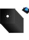 10 Packs Stove Burner Covers - Gas Stove Protectors 0.2mm Double Thickness, Reusable, Non-Stick, Fast Clean Liners for Kitchen/Cooking,10.6" x 10.6" BPA Free (Black)