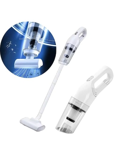 Cordless Vacuum Cleaner with Powerful Suction For Multi-Surface, Long Runtime Lightweight &amp; Ultra-Quiet Stick, Best Handheld Vacuum for Home, Office, Car, and Floor Cleaning