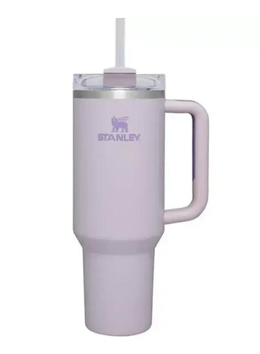 40oz H2.0 Quencher Tumbler    Orchid Matte Finish, Stainless Steel, Leak-Resistant Travel Mug with Handle &amp; Reusable Straw, Double Wall Vacuum Insulated, Keeps Drinks Ice-Cold for 12 Hours, Hot for 7 Hours, Durable, Sweat-Proof, Eco-Friendly Drinkware