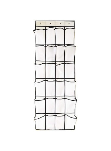 24 Pocket Shoe Space Door Hanging Organizer Rack Wall Bag Storage Closet Holder